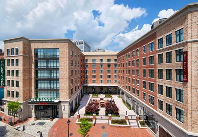 Courtyard By Marriott Richmond Downtown Hotel Eksteriør billede